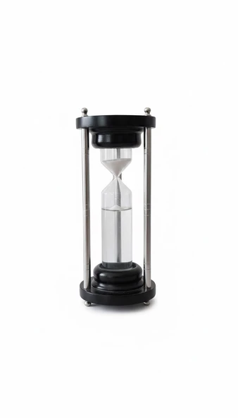 Kum Saati Dekoratif Obje Makam Masası Süsü Mobilya Masa Aksesuarı Gösterişli ürün görseli 1