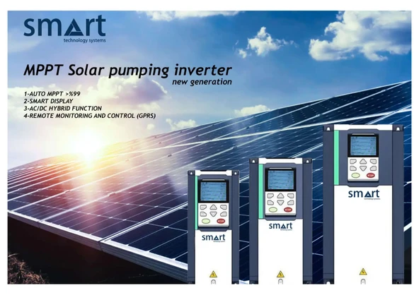 Smart 3 HP 2.2 kW (3x220V) Solar Pompa İnverteri - Resim 2