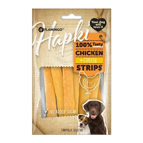 Flamingo Hapki Snacks Tavuklu Peynirli Köpek Ödül Maması 85 Gr ürün görseli 1