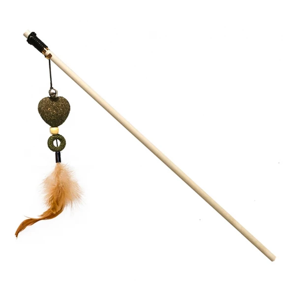 Eastland Tüylü Catnipli Kedi Otlu Kalp 40 Cm ürün görseli 1