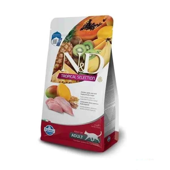 N&D Tropical Selection Tavuklu Kedi Maması 1,5 Kg ürün görseli 1