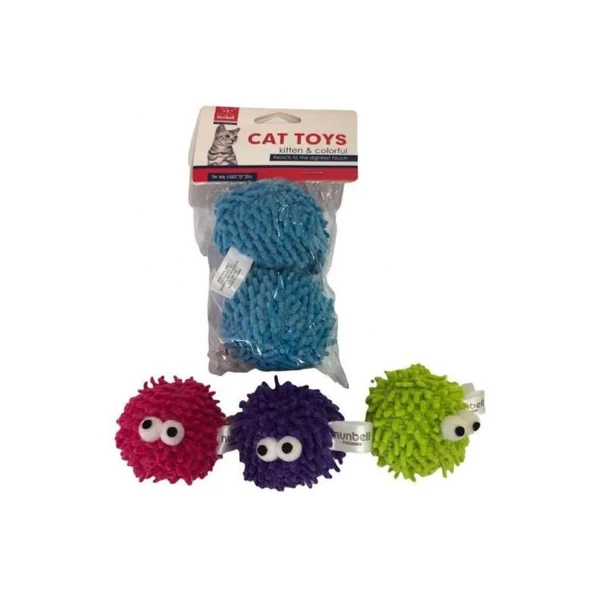 Nunbell Kedi Oyuncağı Sevimli Canavar 2 Li ürün görseli 1