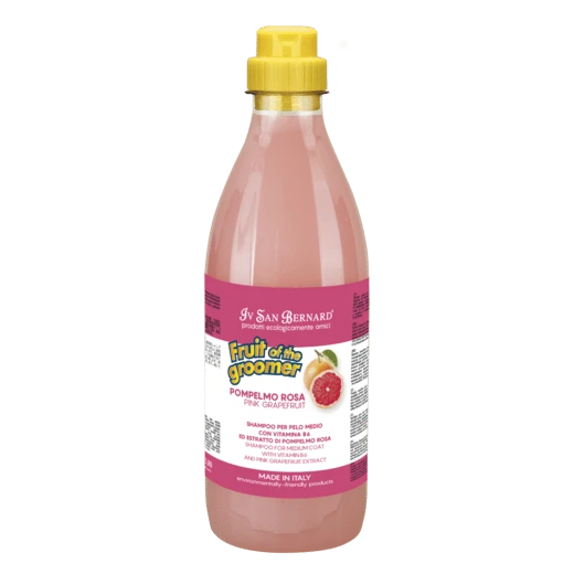 Iv San Bernard Pink Grapefruit Shampoo Medium Hair Orta Boy Tüylü Kedi Köpekler İçin Greyfurtlu Şampuan 500 ml ürün görseli 1