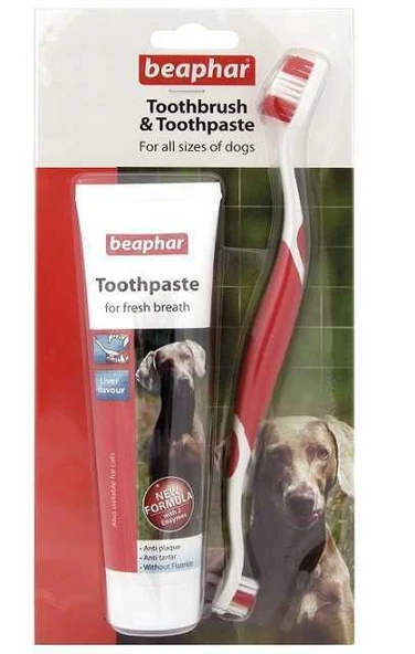Beaphar Diş Macun ve Fırça Seti ürün görseli 1