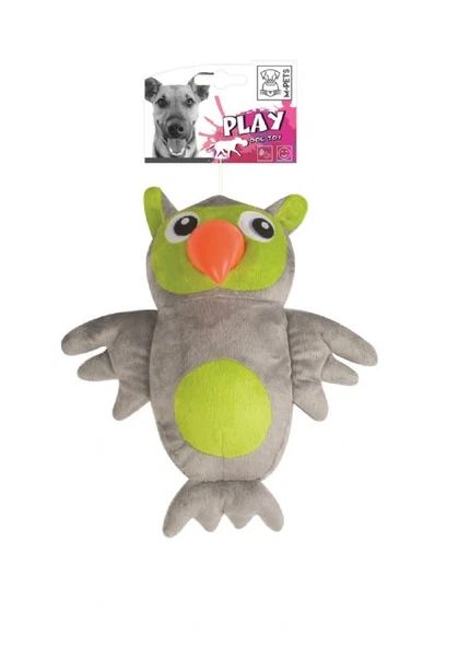 M-Pets William Köpekler İçin Sevimli Dev Baykuş Oyuncak ürün görseli 1