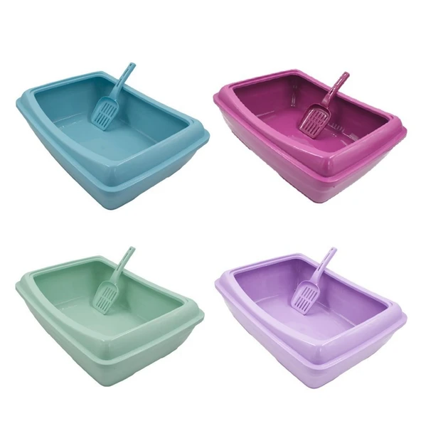 Lepus Açık Kedi Tuvaleti  49X37,5X15 Cm ürün görseli 1