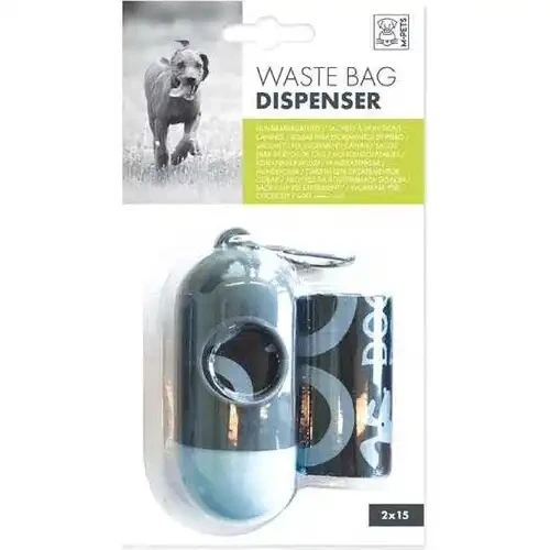 M-PETS Köpek Dışkı Toplama Poşeti Iki Renk 2X15 Poşet ürün görseli 1