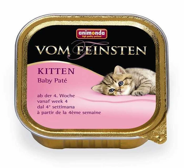 Animonda Von Feinsten Baby Pate Yavru Kediler için 4 hafta üzeri Konserve 100 Gr ürün görseli 1