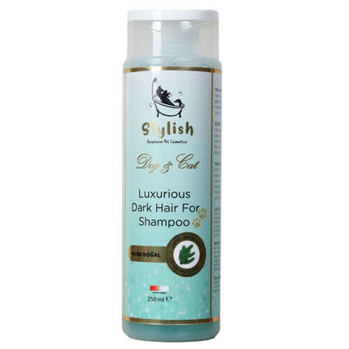 Stylish Dark Hair Koyu Tüylü Kedi ve Köpek Şampuanı 250 ml ürün görseli 1