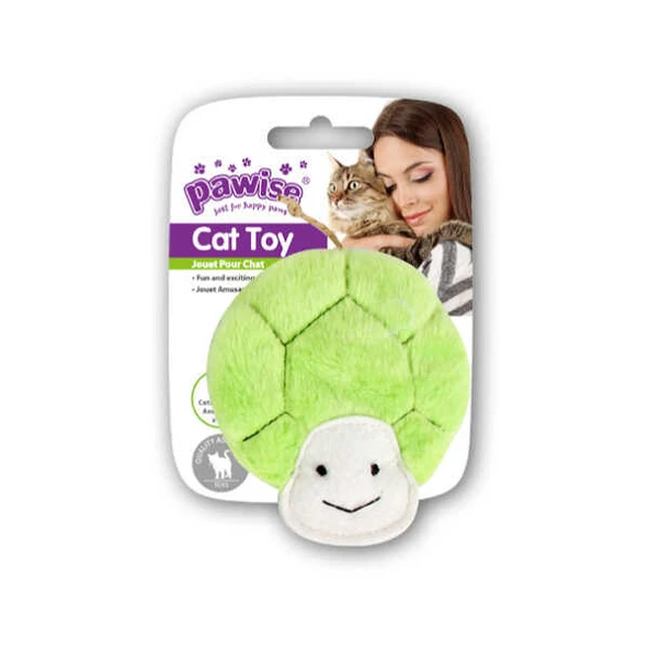 Pawise Hışırdayan Kaplumbağa Kedi Oyuncağı ürün görseli 1