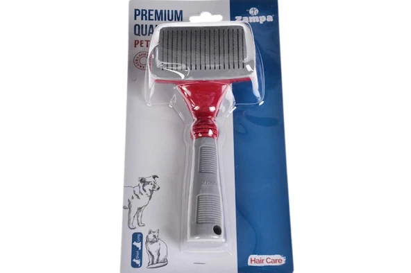 Zampa Mekanizmalı Kendini Temizleyen Kedi ve Köpek Tüy Toplama Fırçası 19x9 Cm ürün görseli 1