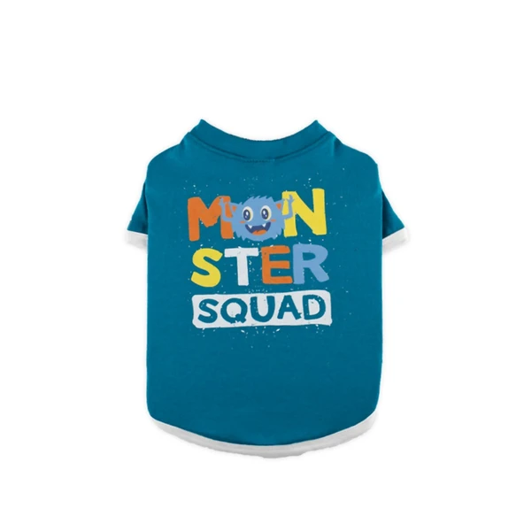 Zampa Monster Yeşil Kedi Köpek T-Shirt Medium ürün görseli 1