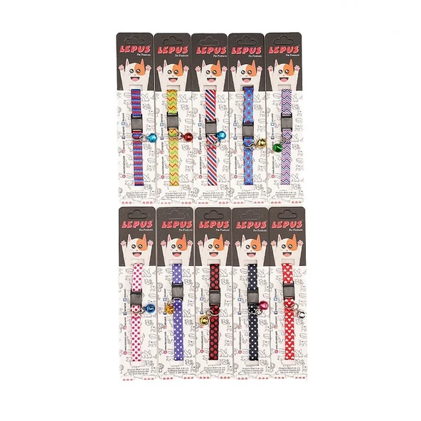 Lepus Kedi Boyun Tasması Easy Lock 30 Cm ürün görseli 1