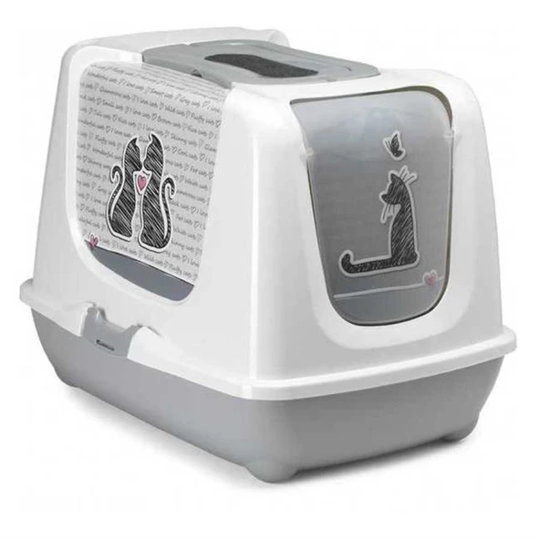 Moderna Trendy Friends Love Kedi Tuvaleti 57 Cm ürün görseli 1