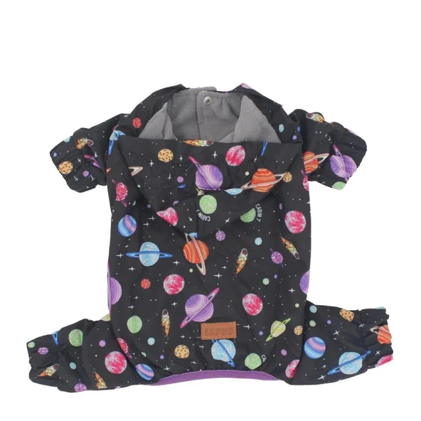 Lepus Luxe Köpek Tulum Uzay Desenli XLarge ürün görseli 1