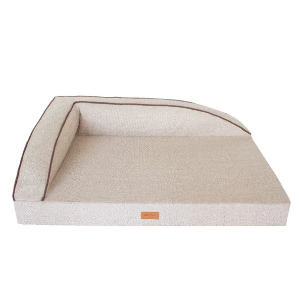 Lepus Corner Seat Kedi Köpek Yatağı Krem ürün görseli 1