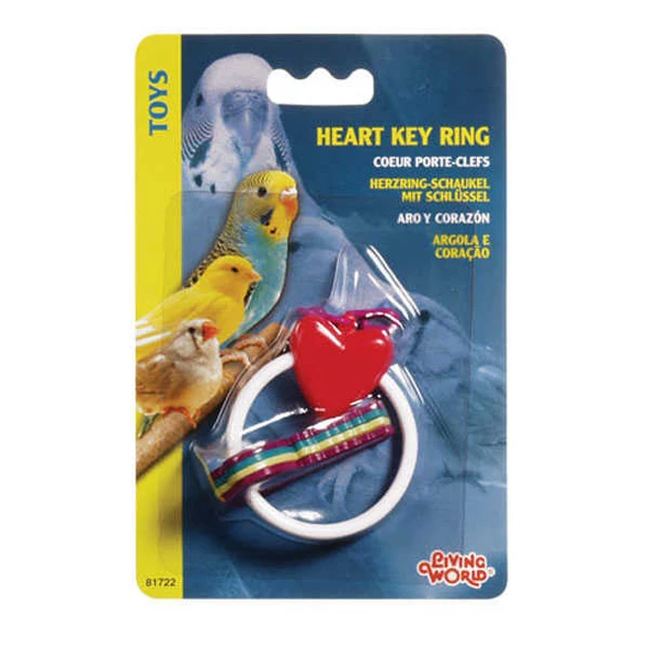 Living World Anahtar Şekilli Plastik Kuş Oyuncağı ürün görseli 1