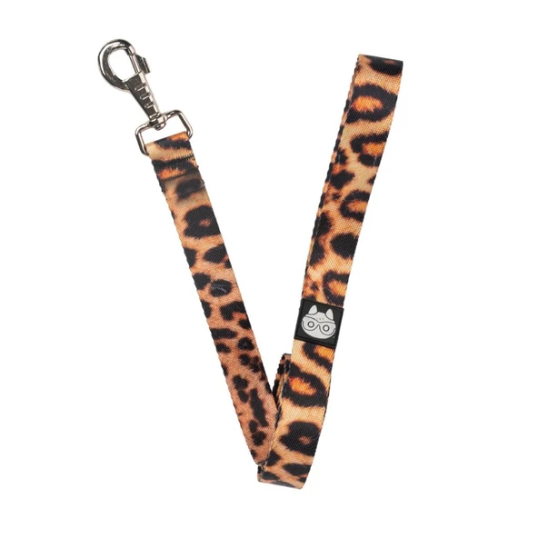 Nazz Köpek Gezdirme Tasması Leopar Small 1,5X120 Cm ürün görseli 1