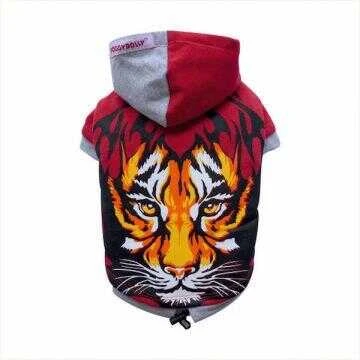 Doggy Dolly Kırmızı Kaplan Köpek Elbisesi XLarge ürün görseli 1