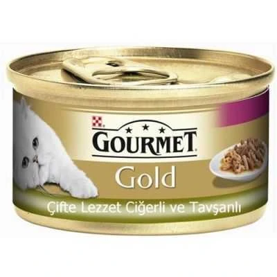 Proplan Gourmet Gold Ciğerli Tavşanlı Kedi Konservesi 85 Gr ürün görseli 1