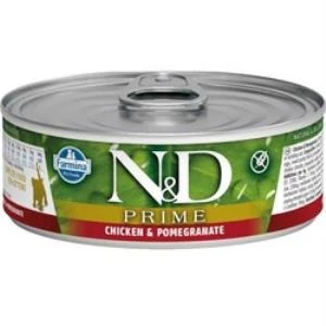 N&D Prime Tavuk ve Narlı Yavru Kedi Konservesi 80 Gr ürün görseli 1