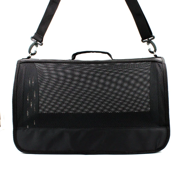 Lepus Mesh Bag Kedi Köpek Taşıma Çantası Siyah - Resim 2