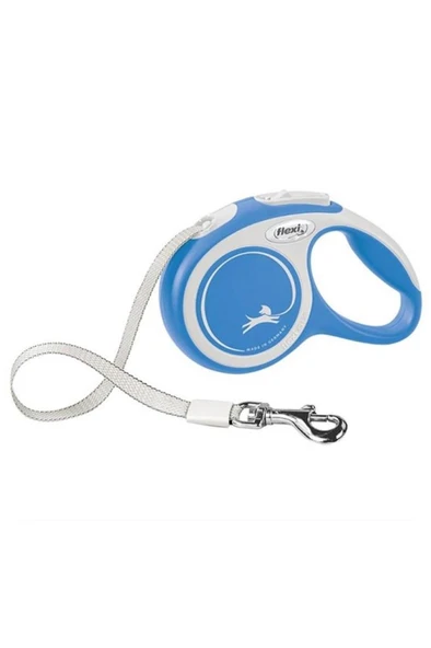 Flexi New Comfort Otomatik Mavi Şerit Gezdirme Medium 5 Metre ürün görseli 1