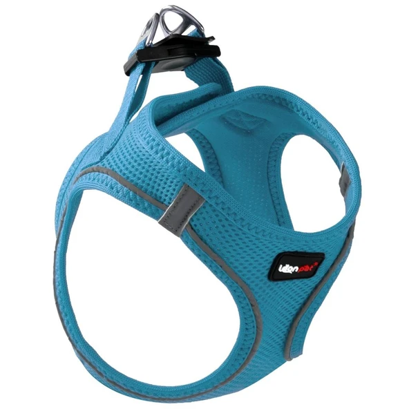 Leon Pet Air Mesh Turkuaz Göğüs Tasması Medium ürün görseli 1