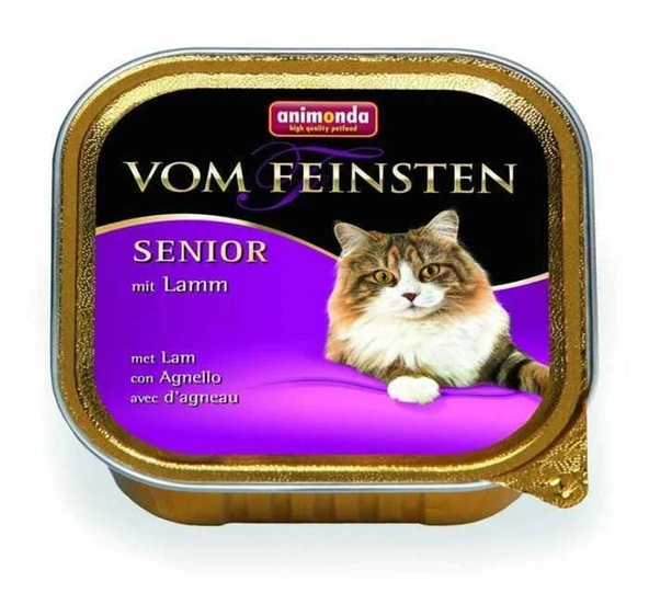 Animonda Vom Feinsten Kuzulu Yaşlı Kedi Konservesi 100 Gr ürün görseli 1