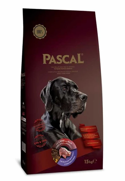 Pascal Kuzu Etli Yetişkin Köpek Maması 15 Kg ürün görseli 1