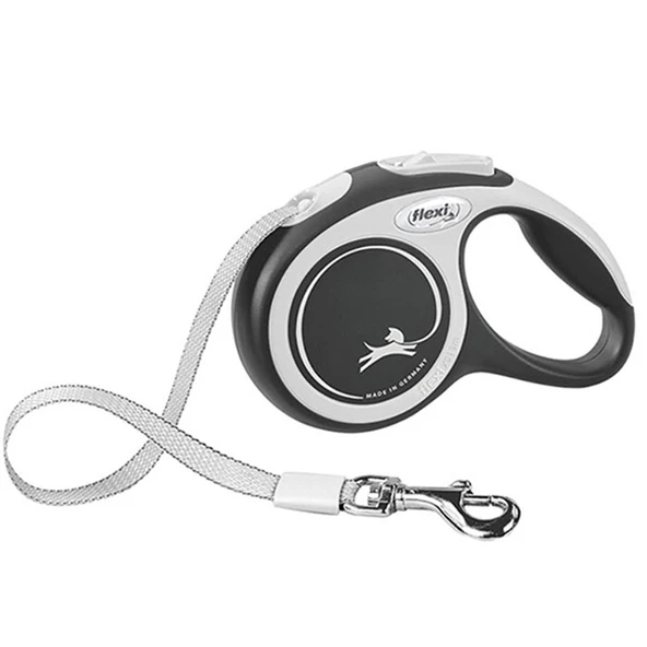 Flexi New Comfort Otomatik Siyah Şerit Gezdirme Medium 5 Metre ürün görseli 1