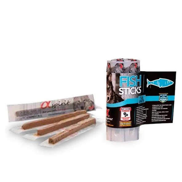 Alpha Spirit Balıklı Sticks Köpek Ödülü 10 Gr ürün görseli 1