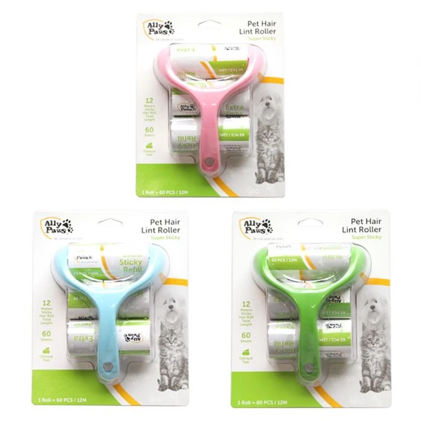 Ally Paws Tüy Toplama Rulosu 60 Yaprak 2 Yedek Rulo ürün görseli 1