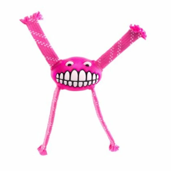 Rogz Toyz Grinz Flossy Small Pembe 16,5 Cm ürün görseli 1