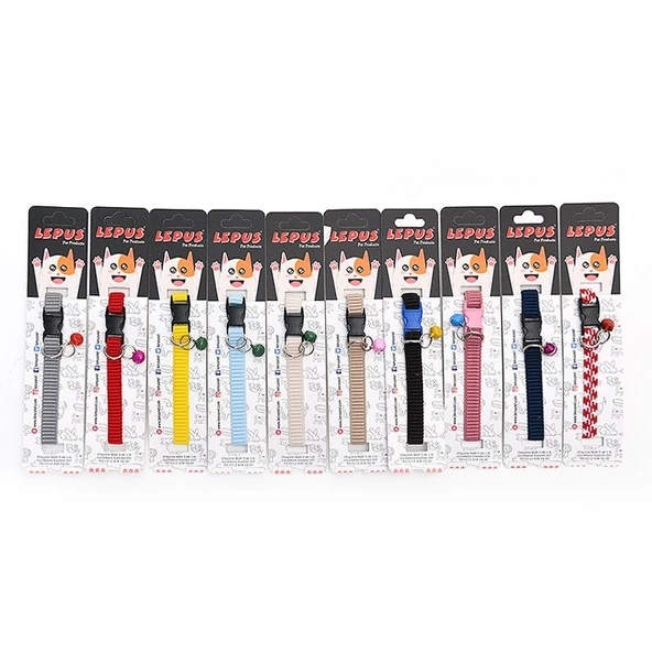 Lepus Kedi Boyun Tasması Elastik 30 Cm ürün görseli 1