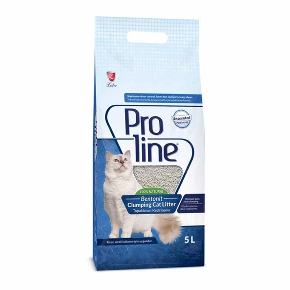 ​Pro Line Clumping Cat Litter Topaklanan Kedi Kumu 5 Litre ürün görseli 1