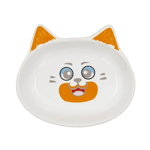 Lepus Seramik Kedi Mama Kabı Sarı 250 Ml ürün görseli 1