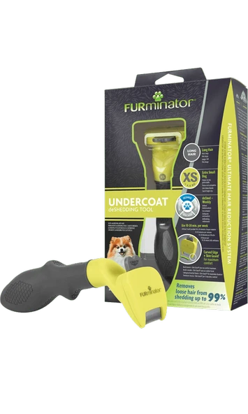Furminator Long Hair Uzun Tüylü Köpek Tarağı XSmall ürün görseli 1
