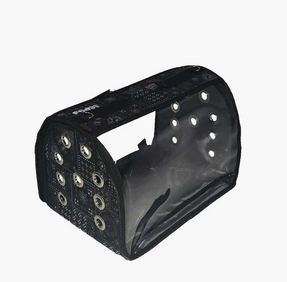 Lepus Kedi ve Köpek Şeffaf Fly Bag Çanta Ekstra Pembe 25x40x25 Cm ürün görseli 1