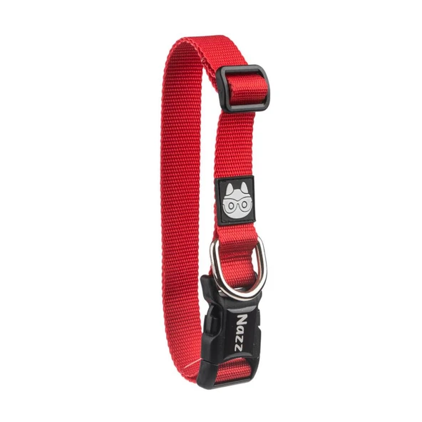 Nazz Köpek Boyun Tasması Medium Kırmızı 2x34 Cm ürün görseli 1