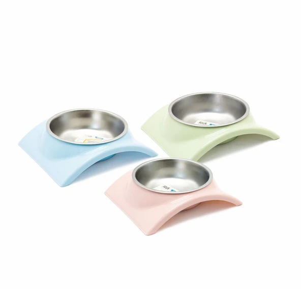 Ally Paws Sıngle Mama Su Kabı Pembe 370 ml ürün görseli 1