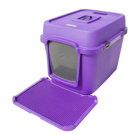 Lepus Versus Kapalı Kedi Tuvaleti Büyk Boy 36x60x45 Cm ürün görseli 1