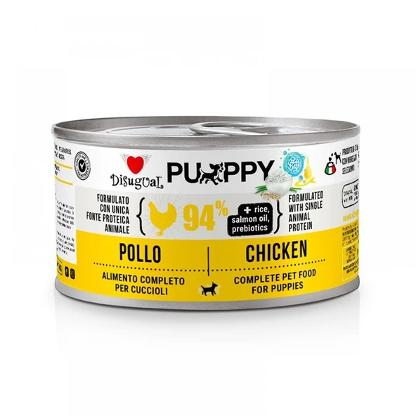 Disugual Dog Wet Food Yavru Köpek Konservesi Tavuk Etli 150 Gr ürün görseli 1