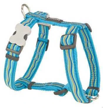 Red Dingo Dreamstream Desenli Köpek Göğüs Tasması Turkuaz 25 mm ürün görseli 1