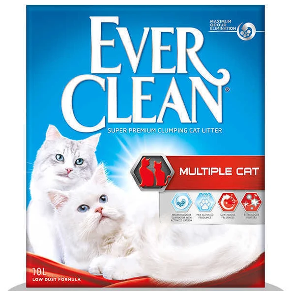 Ever Clean Multiple Cat Doğal Kedi Kumu 10 Lt ürün görseli 1