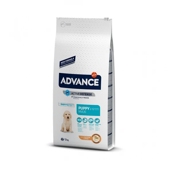 Advance Puppy Maxi Tavuklu Büyük Irk Yavru Köpek Maması 12 Kg ürün görseli 1