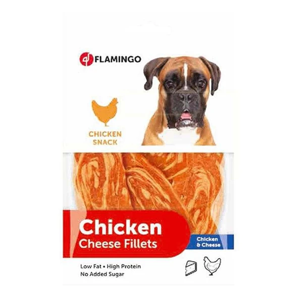 Flamingo Chicken Tavuk ve Peynirli Köpek Ödülü Large 85 Gr ürün görseli 1