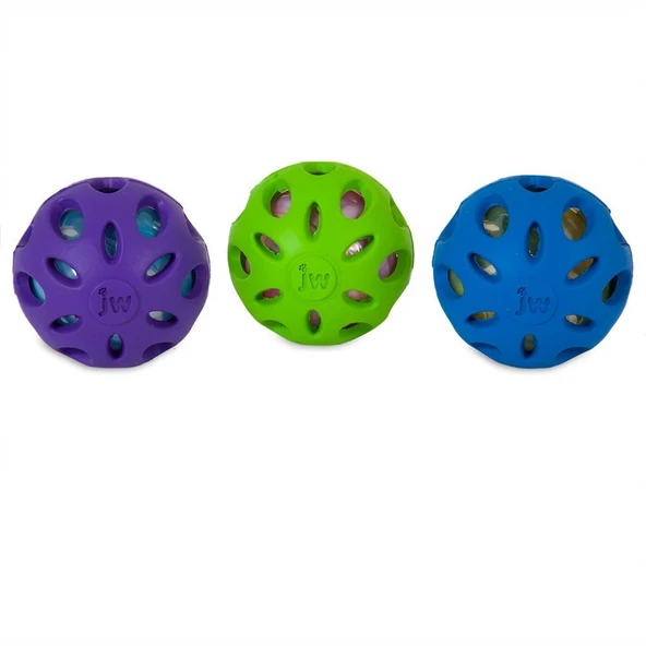 JW Crakle Heads Hışırtı Sesli Köpek Oyun Topu ürün görseli 1