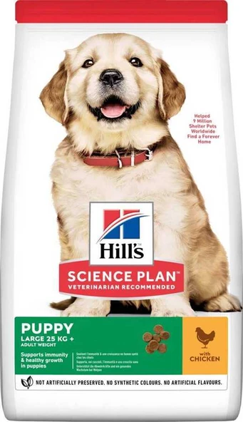 Hills Puppy Large Breed Tavuklu Yavru Kuru Köpek Maması 14,5 Kg ürün görseli 1