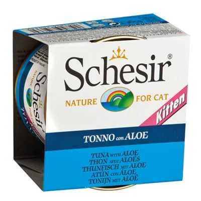 Schesir Ton Balıklı Aloe Yavru Kedi Konservesi 85 Gr ürün görseli 1